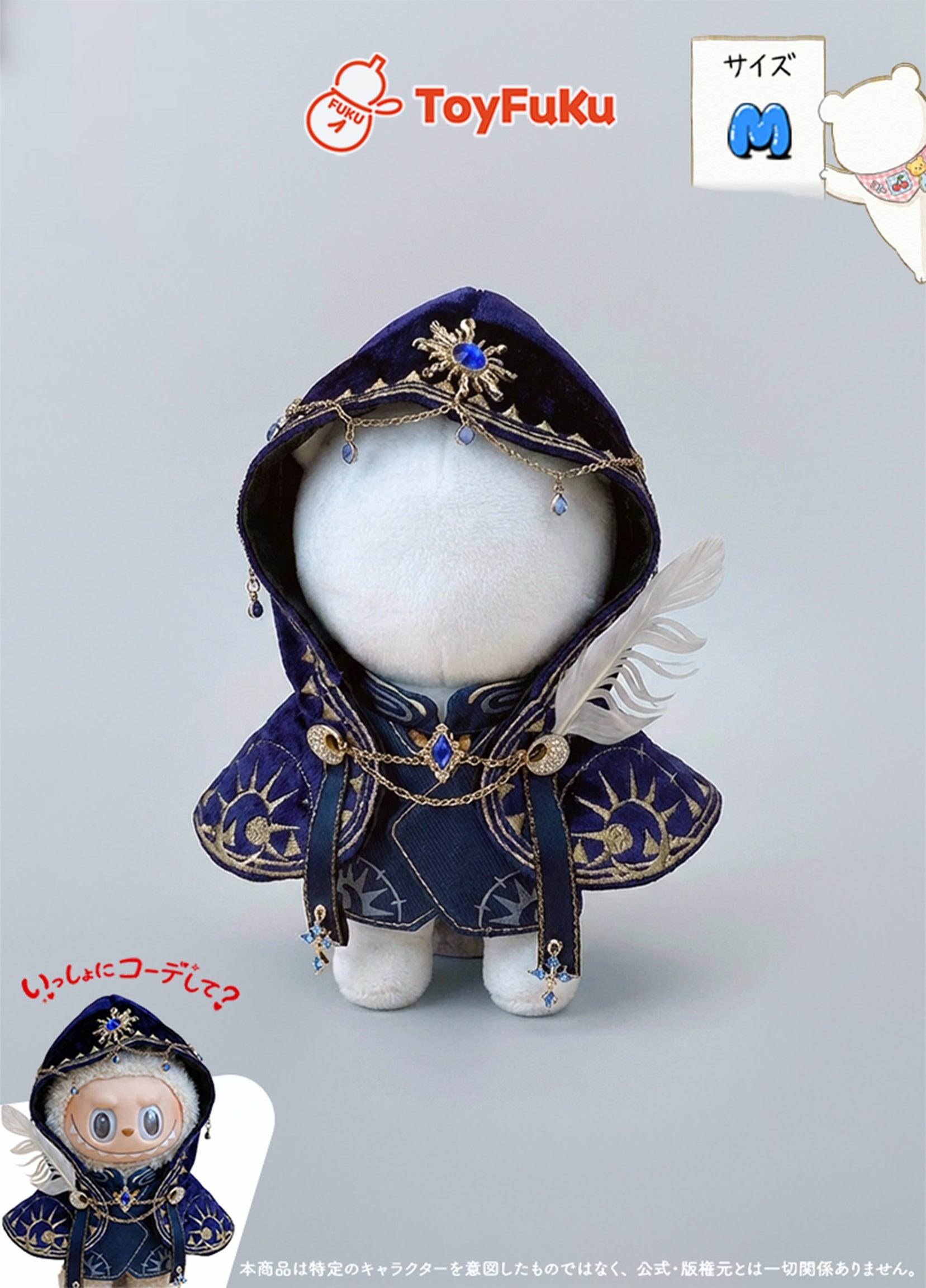 ToyFuKu 推しぬい15cm対応ぬい服！ToyWear・蒼の魔導衣着せ替え